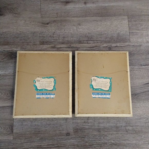 Vintage: Bundle: Two Unique 3D Art Framed - Picture 3 of 7